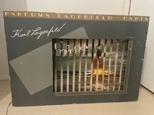 Karl Lagerfeld - Vintage electric advertising sign kopen? Bied vanaf 100!