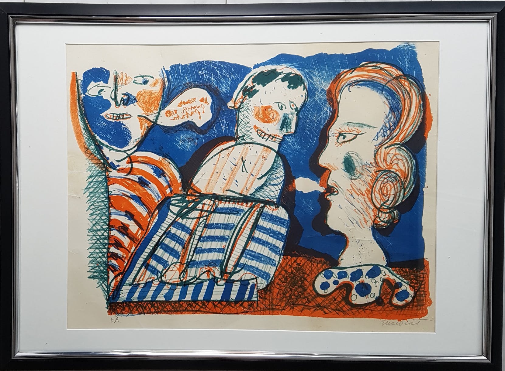 Lucebert - Litho op papier kopen? Bied vanaf 250!