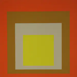 AcheterJosef Albers - Homage to the Square - Yes Sir - Zeefdruk in 4 kleuren - 1971? Enchérissez de 120!