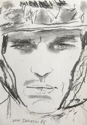 Maarten van Dreven - Uniek werkje - 1985 - Gesigneerd kopen? Bied vanaf 10!