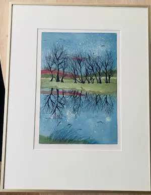 Willemien Holterman - Tweeluik Kleuretsen Winterlandschap kopen? Bied vanaf 100!