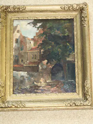Gerard Princee - Olieverfschilderij - Stadsgezicht kopen? Bied vanaf 85!