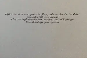 Jean Baptiste Madou - 6 tekeningen en aquarellen in koperdiepdruk drukkerij Vada kopen? Bied vanaf 25!