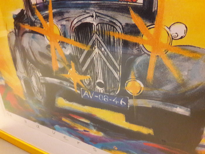 Ad Verstijnen - Kleuren zeefdruk. Citroen Traxion Avant cabriolet kopen? Bied vanaf 95!