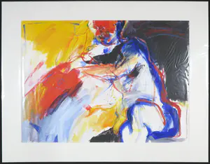 Franscz Witte - Gemengde techniek op papier, Naakt kopen? Bied vanaf 1!