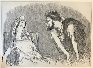 Honore Daumier - Honore Daumier - 19 Lithografische drukken uit de periode 1920 -1925 kopen? Bied vanaf 30!