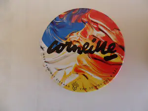Corneille - Geëmailleerde zilveren design broche. kopen? Bied vanaf 50!