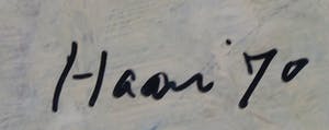 Pieter Haan - Acryl op karton, Zonder titel (Zeer Groot) kopen? Bied vanaf 1!