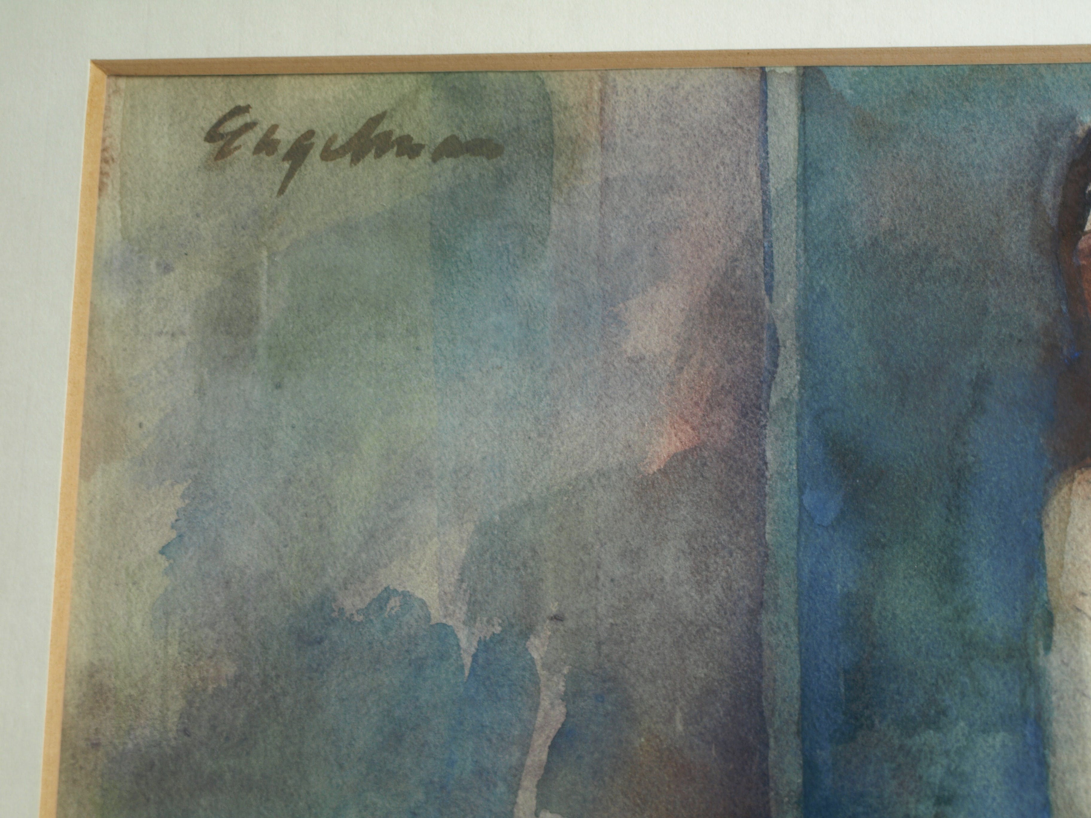 Jan Engelman - Aquarel , Naakte vrouw op een stoel – gesigneerd & ingelijst – ca 1970 kopen? Bied vanaf 100!