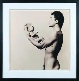 Paul Blanca - Foto, Father & Son - Ingelijst verkocht voor € 400!