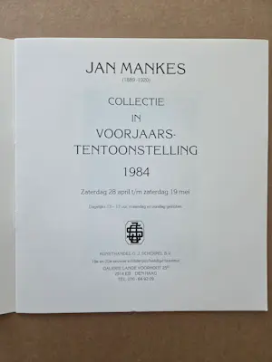 Buy Jan Mankes - Zelfportret met lorgnet.? Bid from 139!