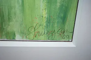 AcheterShunyam - Bloemen in een zomers weiland - groot schilderij, fraai ingelijst? Enchérissez de 100!