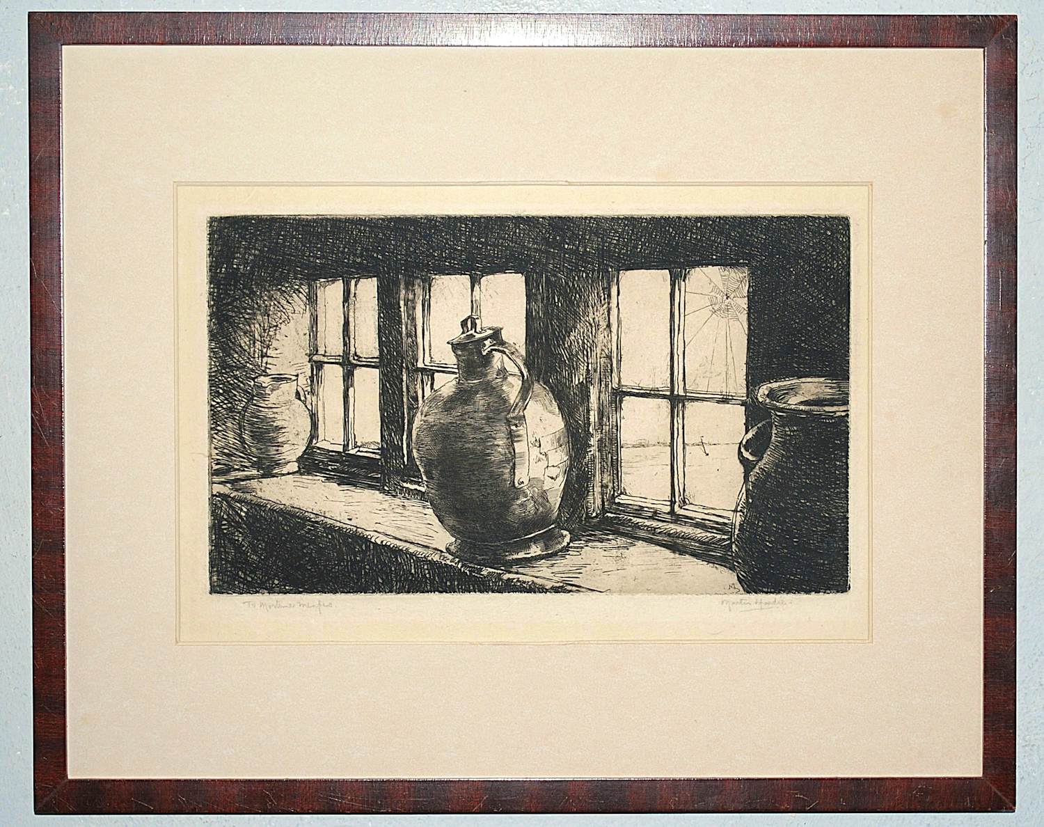 Martin Hardie - The studio window- opdracht voor Mortimer Menpes (1855-1938) kaufen? Bieten Sie von 65!