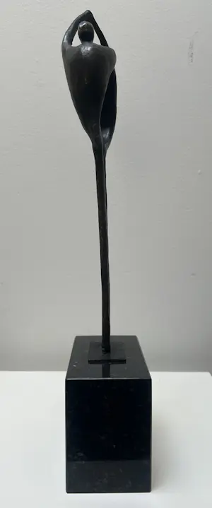 Corry Ammerlaan - Bronzen sculptuur | Samen in elkaar (GROOT BEELD) kopen? Bied vanaf 20!