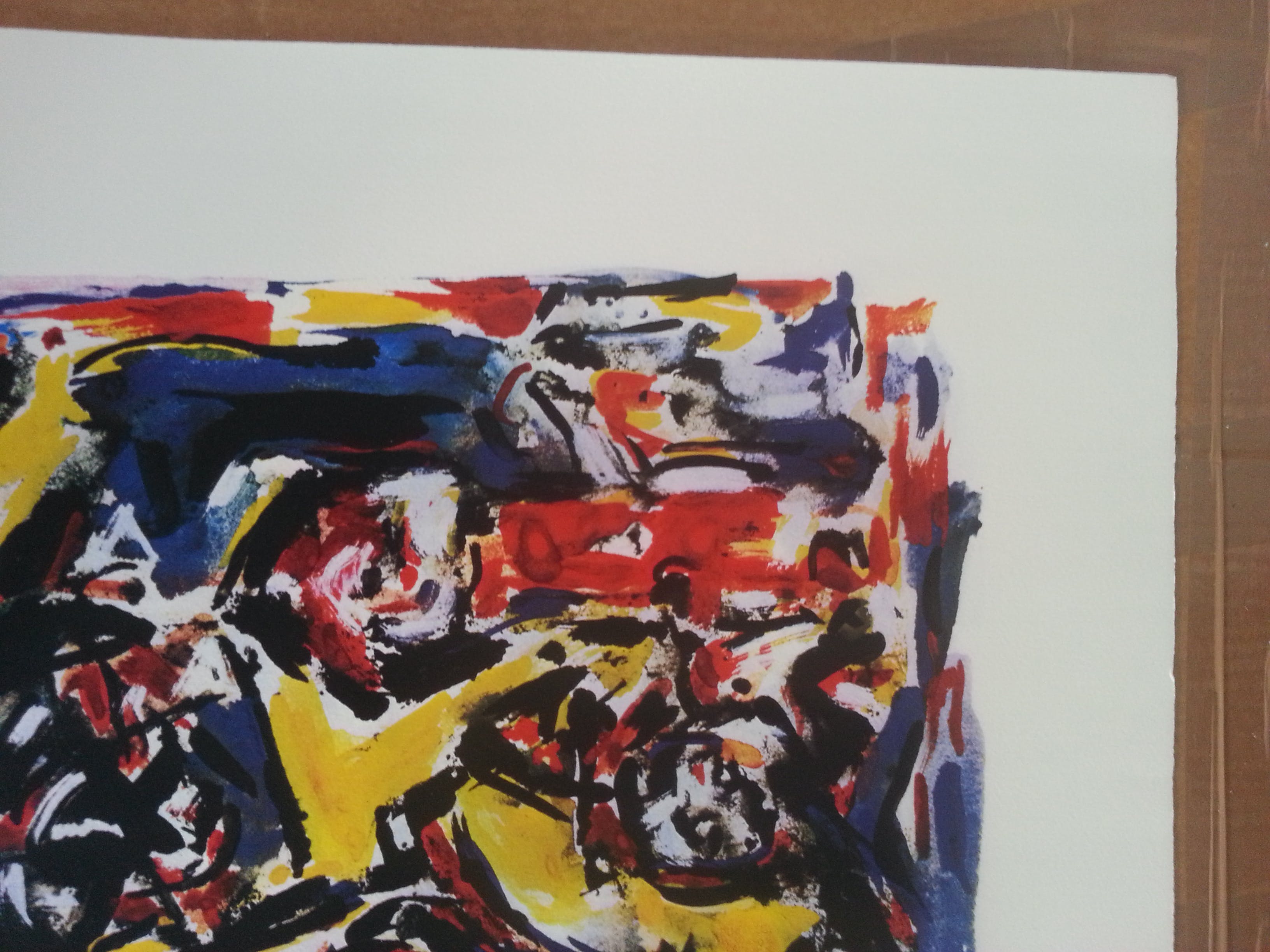 Theo Wolvecamp - Compositie ll - gesigneerde zeefdruk - oplage 200 ex. - 1990 kopen? Bied vanaf 139!