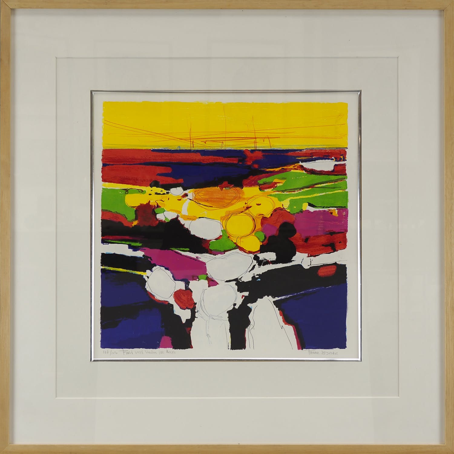 Frank Lejeune First Visit Veules les Roses sold! View the auction