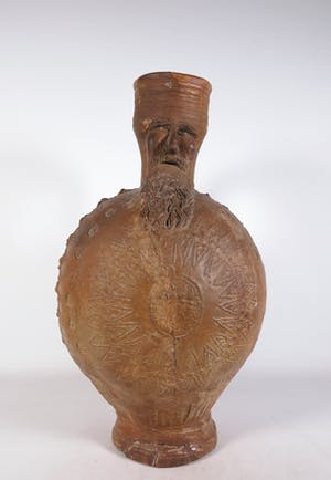 Curiosa - Aardewerken baardmankruik kopen? Bied vanaf 40!