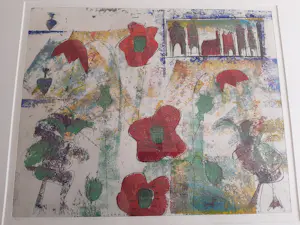 Lia van Leeuwen - Kleuren ets, nr 9815 kopen? Bied vanaf 35!