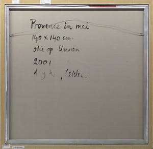 Martin van Dijk - Olieverf op doek, Provence in mei - Ingelijst (Zeer groot) kopen? Bied vanaf 700!