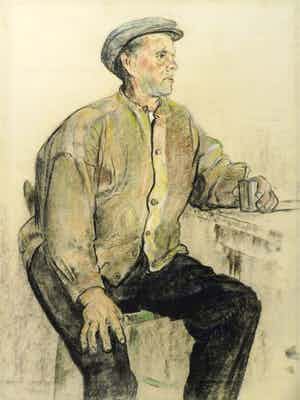 Hendrik van Kempen - Man zittend aan bar verkocht voor € 190!