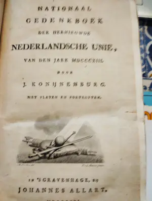 AcheterAntiquarisch Boek - Nationaal Gedenkboek -Nederlandse Unie uit 1813? Enchérissez de 150!