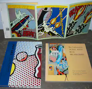 Roy Lichtenstein - 3 boekwerken verkauft für € 40!