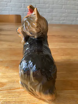 Porzellanfabrik W. Goebel - Porseleinen beeldje van een Yorkshire Terriër van het Duitse Goebel, 1970 kopen? Bied vanaf 65!