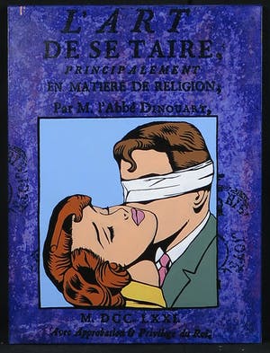 Jan Bollaert - Gemengde techniek op board, Blind faith kopen? Bied vanaf 50!