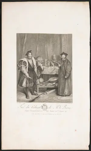 François Dequevauvillier - en andere! - Lot van 5 gravures kopen? Bied vanaf 50!
