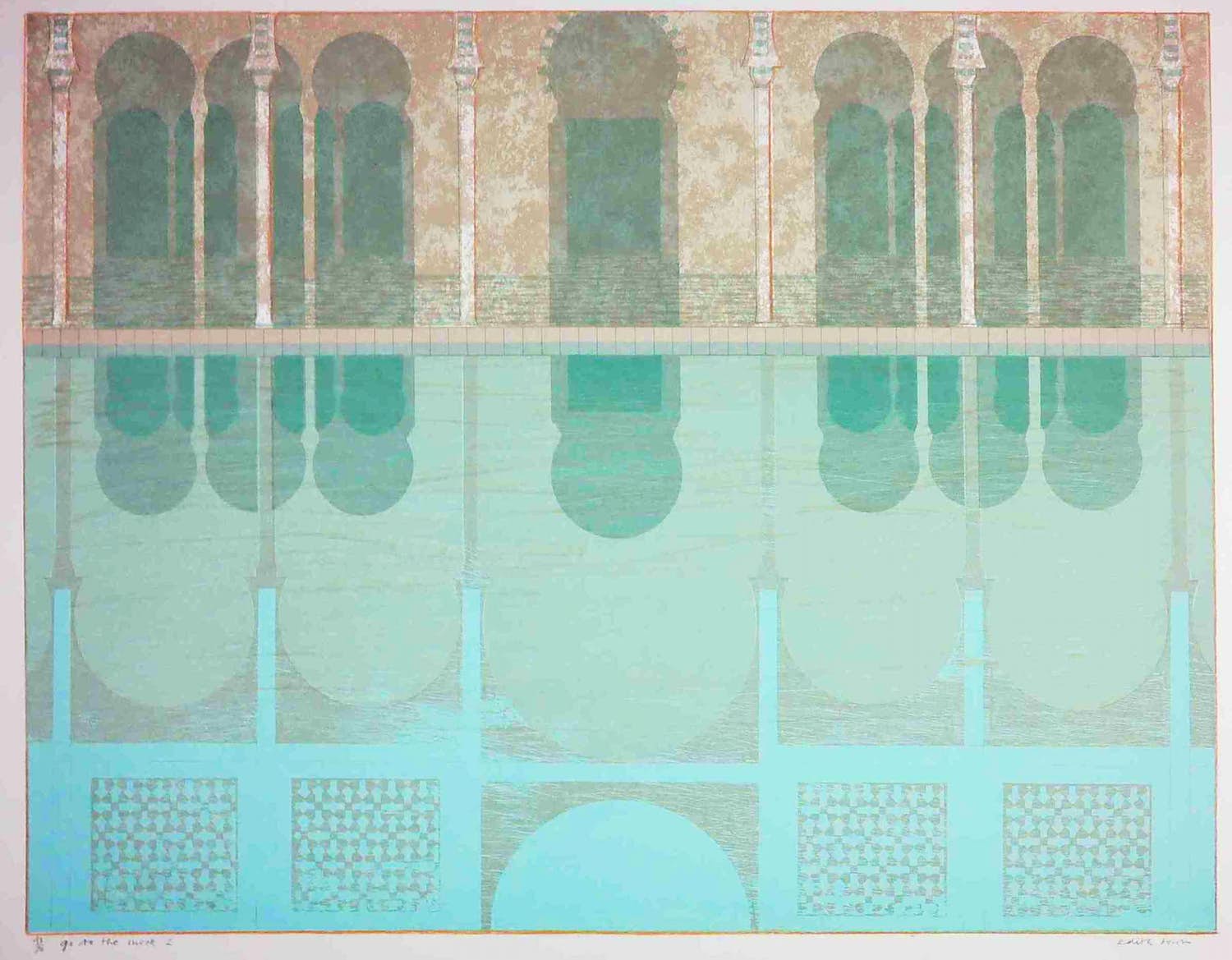 Edith Sont - Zeefdruk, Go to the mosk 2 kopen? Bied vanaf 20!