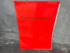 Panamarenko - General Spinaxis , litho en collage, genummerd kopen? Bied vanaf 750!