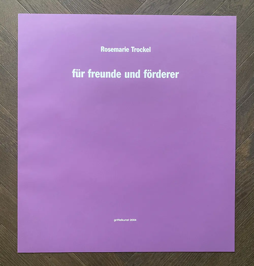 Rosemarie Trockel (1952)