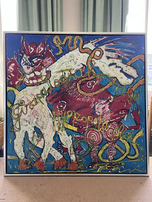 Leo Spindelaar - Schilderij dieren kopen? Bied vanaf 100!