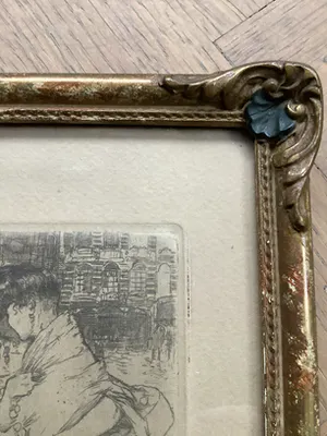 Piet van der Hem - Ets Place de Clichy Parijs kopen? Bied vanaf 195!