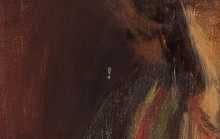 Setske Beek - Zelfportret - Olieverf op doek - gesigneerd r.b. - BKR Amsterdam - 1974 kopen? Bied vanaf 10!