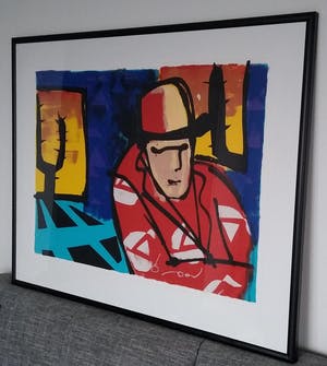 Herman Brood - Texas Tucson, zéér groot kopen? Bied vanaf 495!