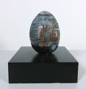 Herman Muys - Brons en keramiek, Ei kopen? Bied vanaf 150!