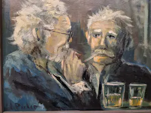 Henk Poeder - Twee Mannen in een Cafe aan de borrel kopen? Bied vanaf 75!