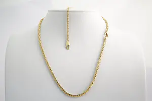 161- Mooie SET 18 Krt geel-gouden Konings armband en Konings collier - ZGAN kopen? Bied vanaf 1070!