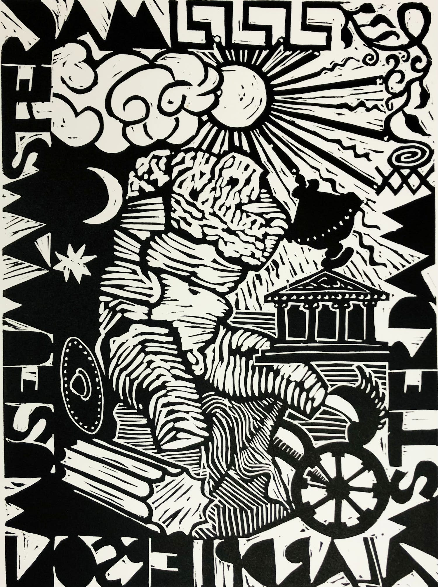 Toon Teeken - zonder titel verkocht voor € 35!