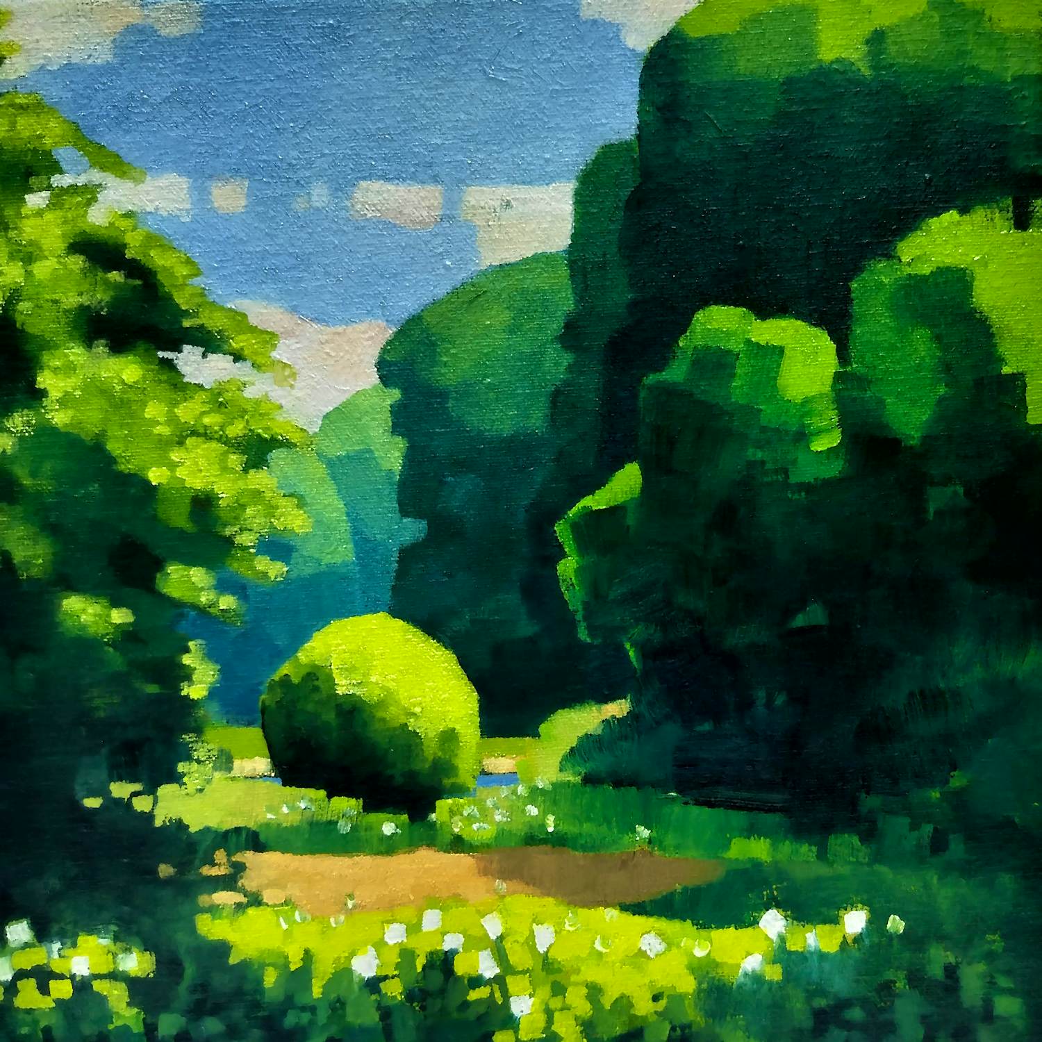 Willem Visser - Bosgezicht kopen? Bied vanaf 75!