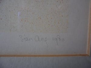 Sian Ang - Litho, Zonder titel. Oplage: 3/6 e.d. kopen? Bied vanaf 15!