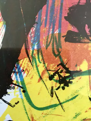 Asger Jorn - Cobra , Litho zonder titel, ingelijst kopen? Bied vanaf 50!