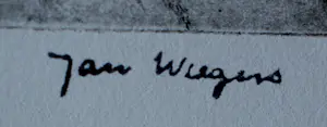 Jan Wiegers - Droge naald ets kaufen? Bieten Sie von 95!