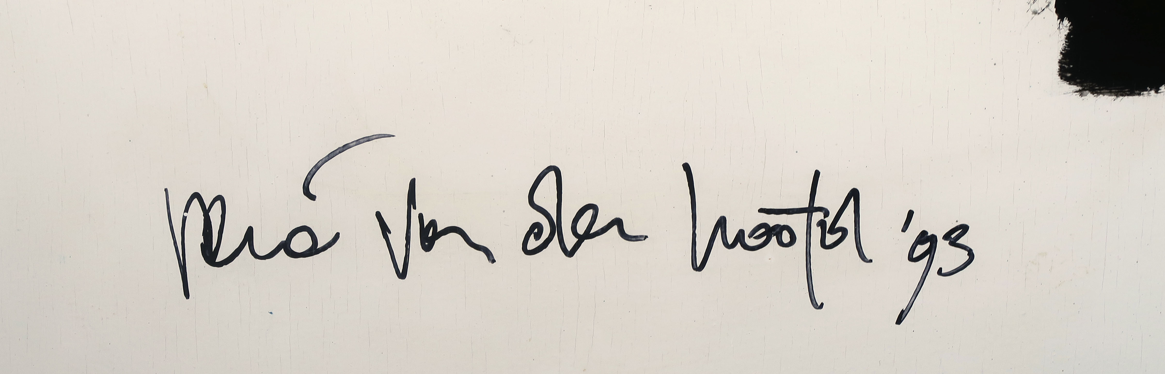 Rene van der Hoofd - Gemengde techniek op board, Op het eerste gezicht - Ingelijst (Groot) kopen? Bied vanaf 70!