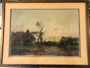 Louis Albert Roessingh - Drents landschap verkocht voor € 250!