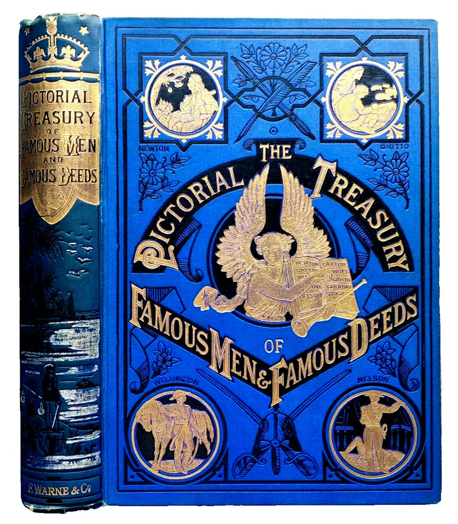 Antiquarisch Boek - The Pictorial Treasury - Famous Men & Famous Deeds, Naval and military 1894 kopen? Bied vanaf 40!