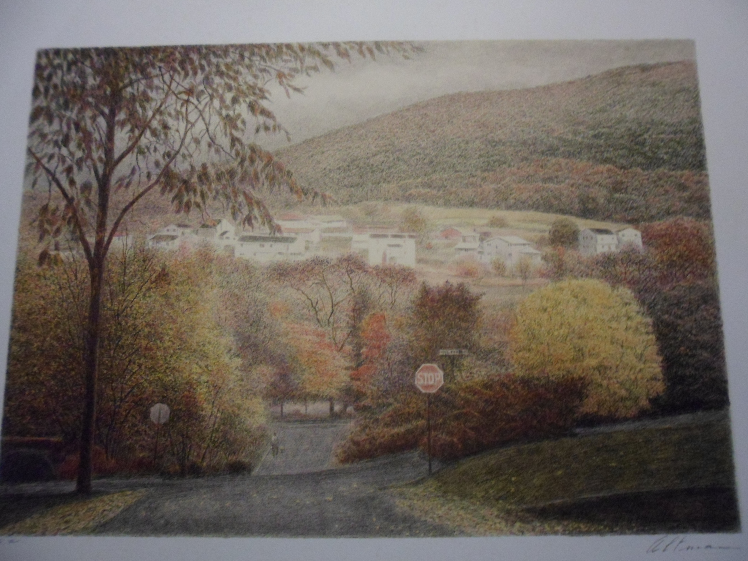 Buy Harold Altman - Litho, stads gezicht. At Le Mont Editions? Bid from 20!