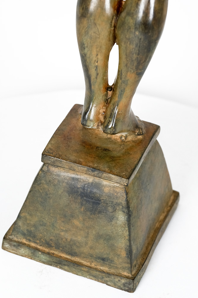 Pierre Chenet - Bronzen sculptuur van engel met boog (cupido) kopen? Bied vanaf 349!