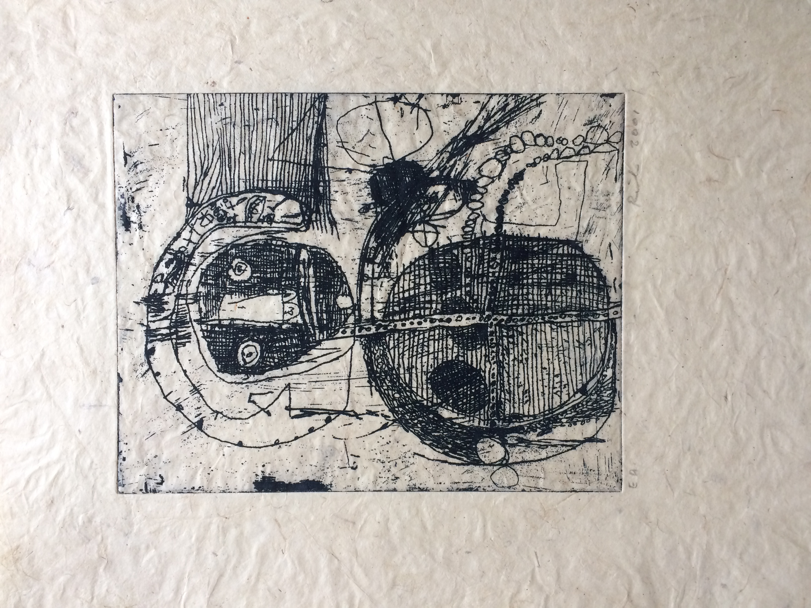 Rik van Iersel - zonder titel verkocht voor € 65!